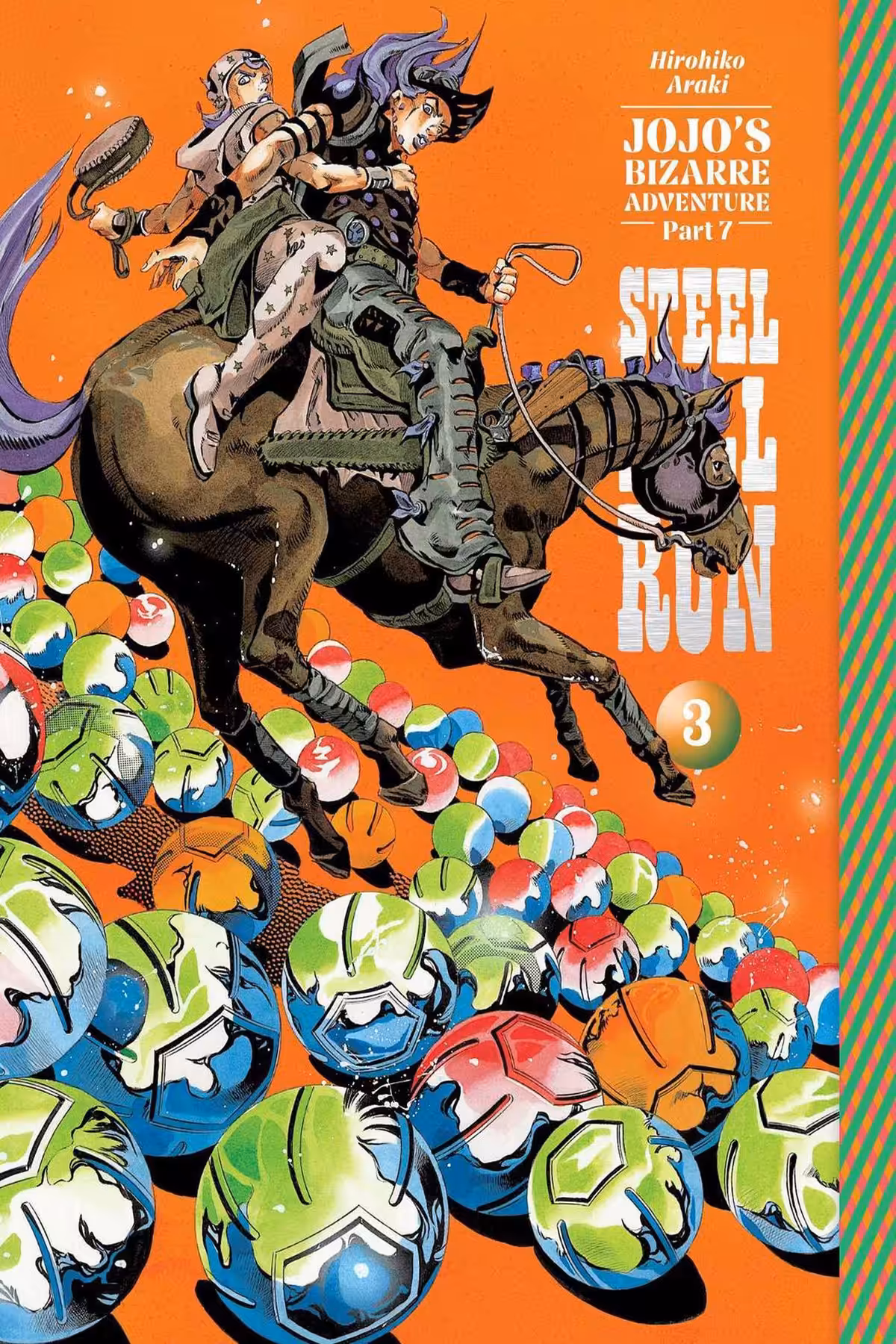 JoJo's Bizarre Adventure: Part 7 Steel Ball Run, Vol. 3
