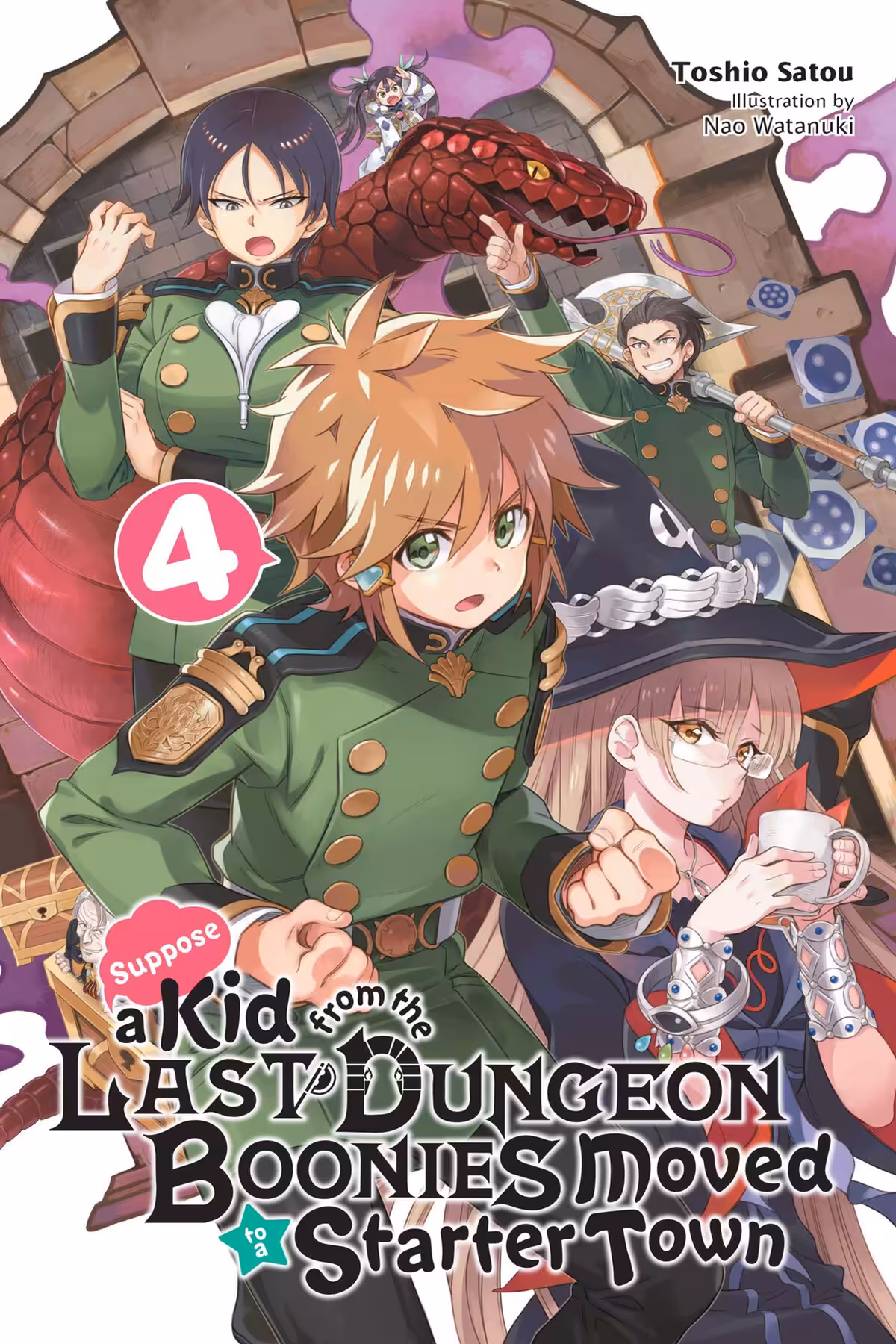 Suppose a Kid from the Last Dungeon Boonies Moved to a Starter Town, Vol. 4 (light novel)