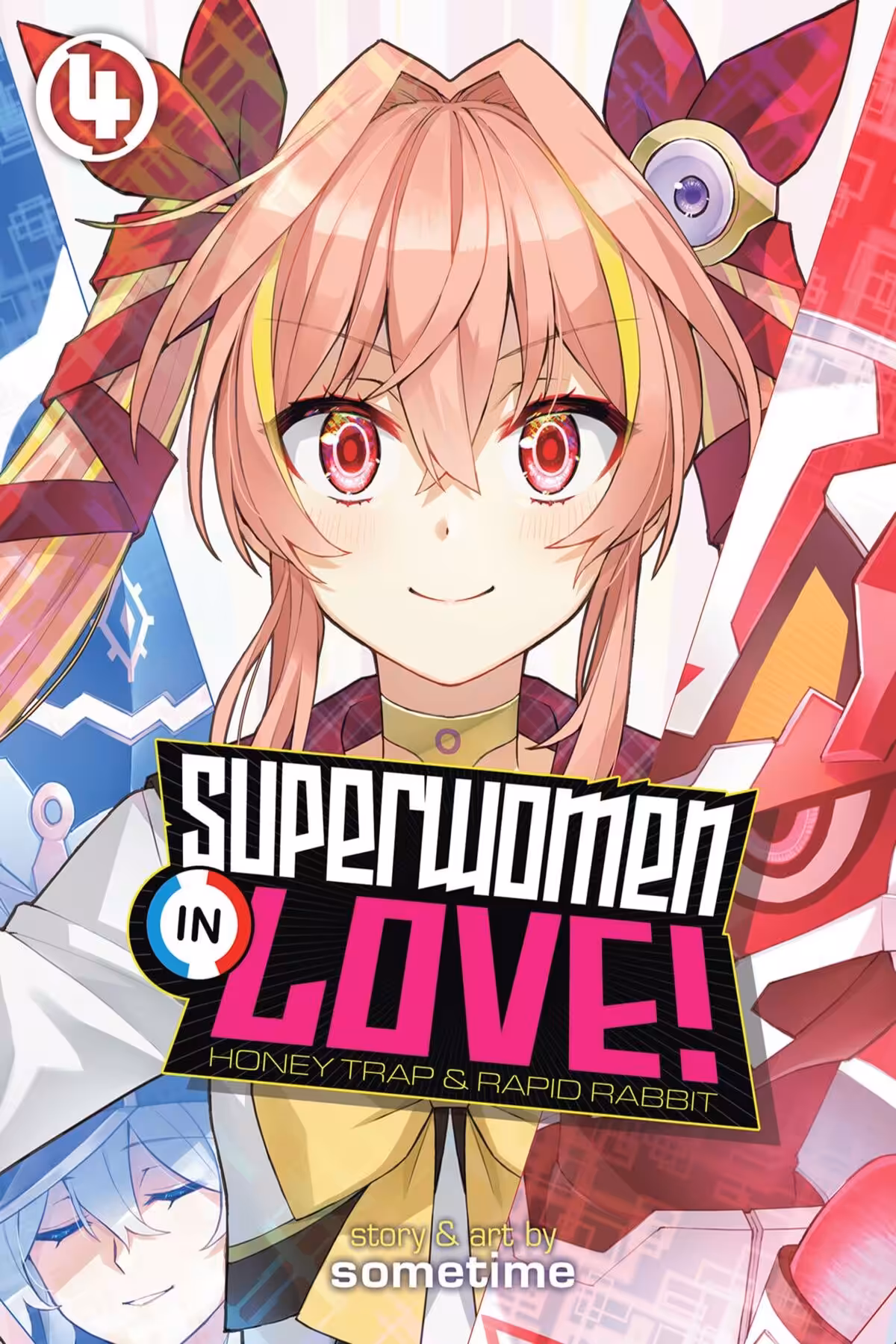 Superwomen in Love! Honey Trap and Rapid Rabbit, Vol. 4