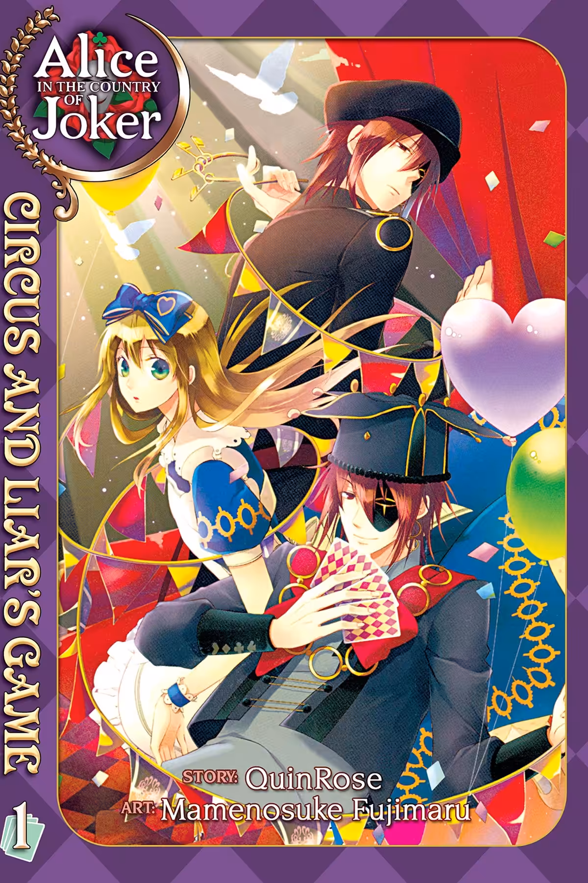 Alice in the Country of Joker: Circus and Liar’s Game, Vol. 1