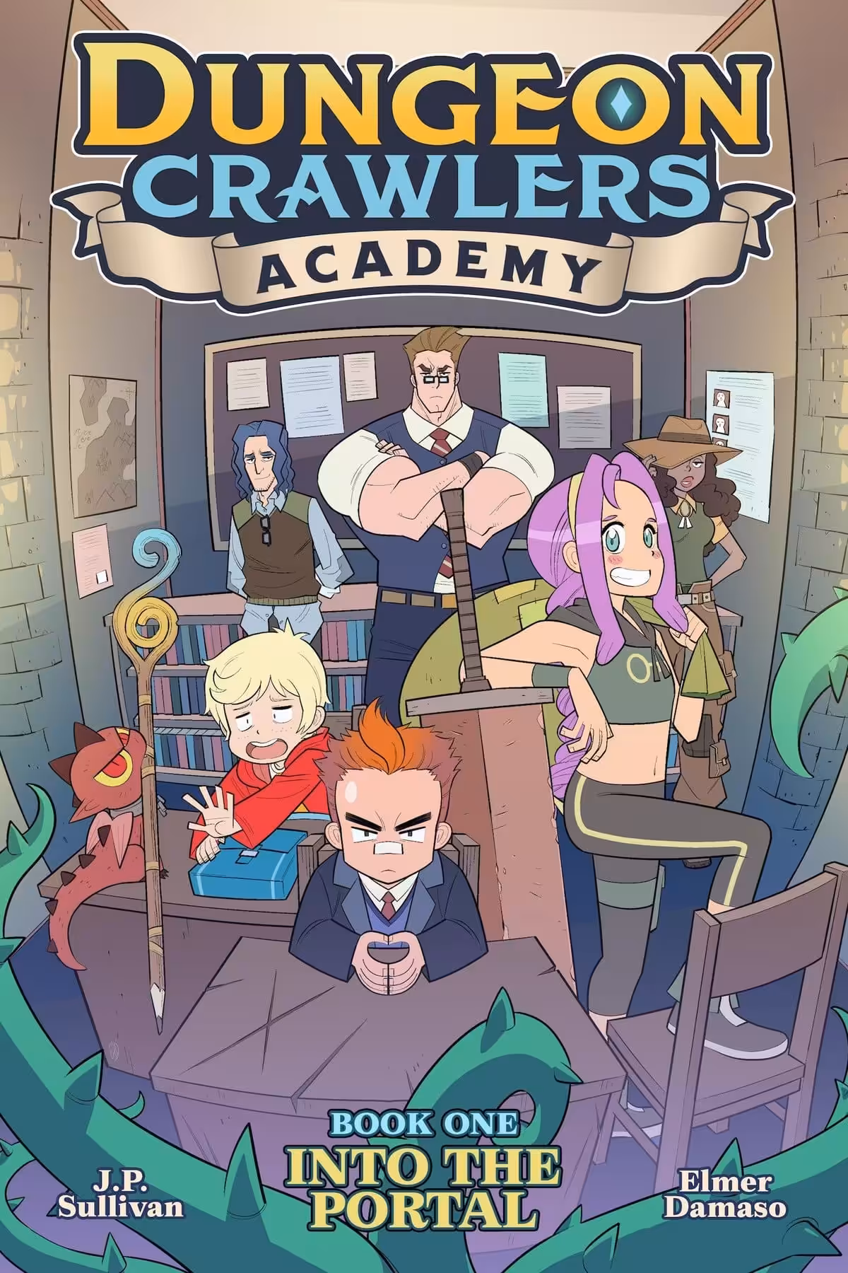 Dungeon Crawlers Academy Book 1: Into the Portal
