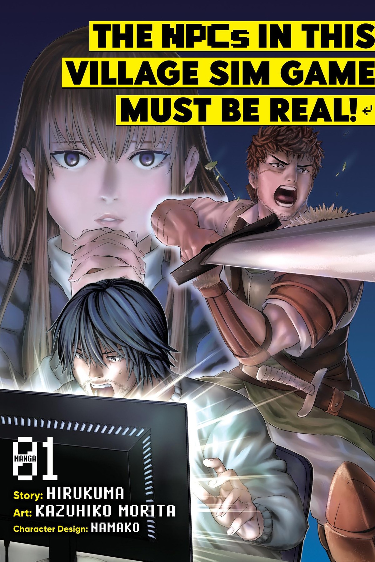 The NPCs in this Village Sim Game Must Be Real!, Vol. 1 (manga)