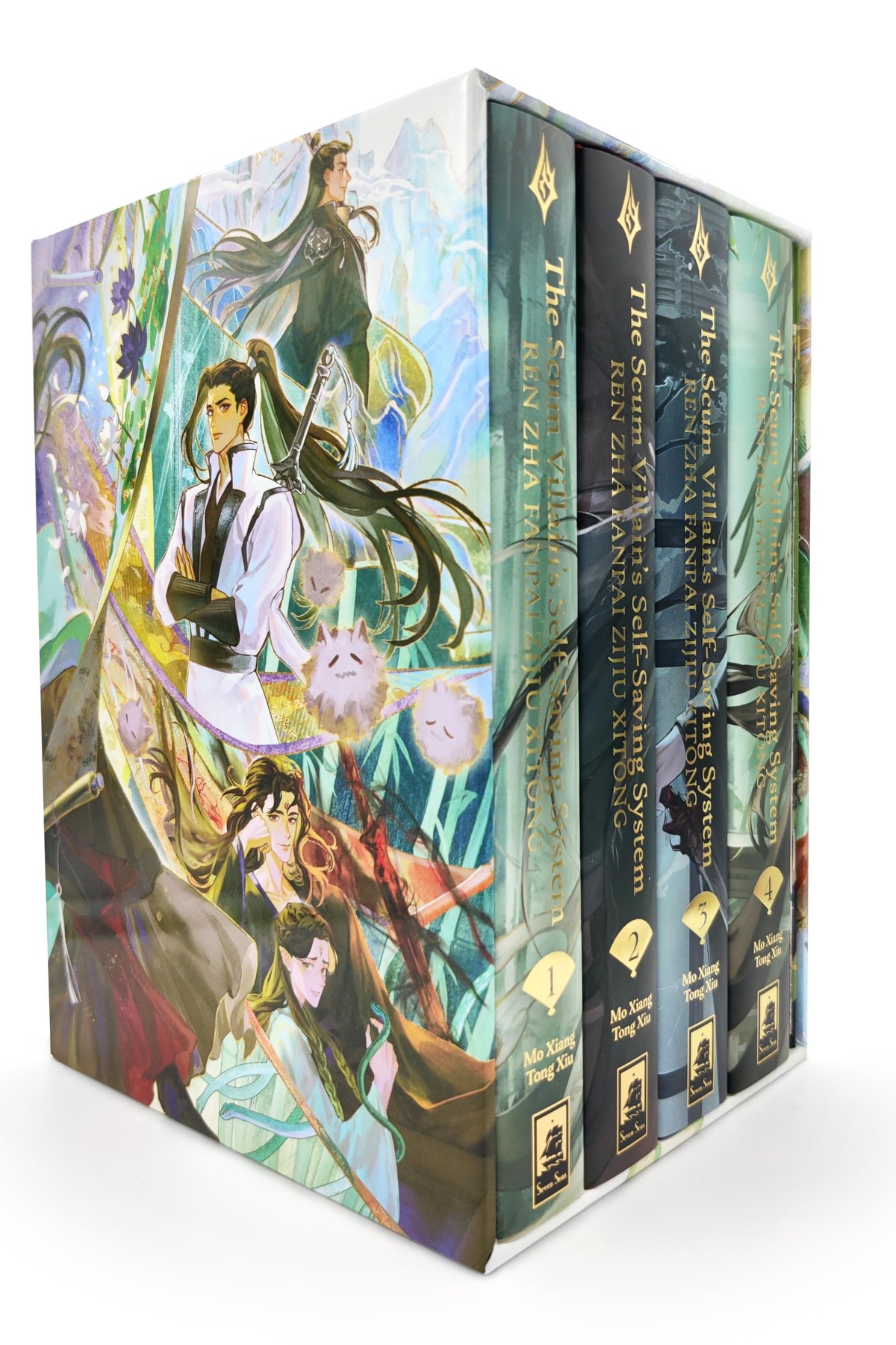 The Scum Villain’s Self-Saving System: Ren Zha Fanpai Zijiu Xitong (Deluxe Hardcover Novel) Box Set